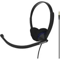 Koss CS200i Casque filaire à réduction de bruit Microphone à réduction de bruit Noir