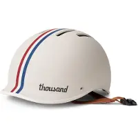 Velcro Casque Vélo Urbain Taille M Crème - Protection e Design Moderne - Thousand