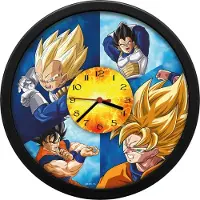 Kids Zegar ścienny Dragon Ball Super - Oficjalny produkt LICENSING