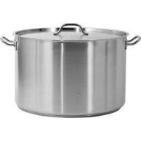 TRIZERATOP Pot Medium Avec Couvercle Ss 50X32 62,8L
