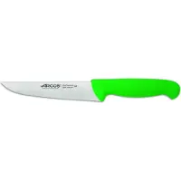 Arcos Couteau de cuisine couleur - Prof 290521 acier inoxydable nitrum et mangue lame ergonomique verte en polypropylène et 13 cm de lame, vitrine