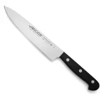 Arcos Couteau de chef Universal 284704 en acier au nitrum, avec mangue en polyoxyméthylène et lame de 17 cm dans un coffret.