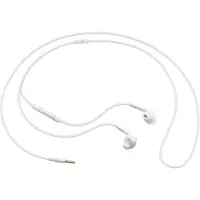 Samsung EO-EG920B, Câble, 20 - 2000 Hz, Appels/musique, Casque avec microphone, Blanc
