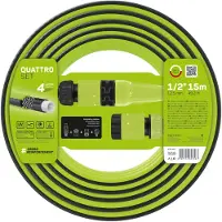 Cellfast Kit de tuyaux QUATTRO 4 couches 15 mètres 1/2" (12,5 mm)