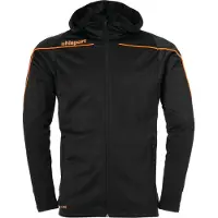 Uhlsport Stream 22 Track Hood blouson noir/fluo orange 140