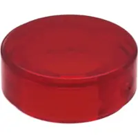 LEGO : 100 carreaux ronds 1x1, rouge transparent