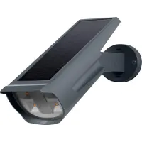 Osram Solar-Spot RGB & blanc chaud avec piquet de terre et support mural, capteur de lumière du jour, protection IP44, spot à énergie solaire pour jardin et terrasse
