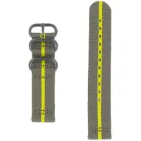 Samsung Gear Sport Premium Bracelet de Montre en Nylon Jaune