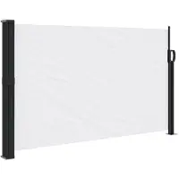 Syfax Auvent latéral rétractable blanc 117x300 cm