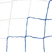 Powershot Filet de football bicolore (7,32x2,44 m) Blanc / Bleu