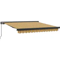 vidaXL Store extensible multicolore 350 x 250 cm
