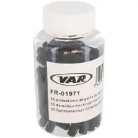 VAR Protecteurs de cadre 50 unités Noir 4 mm