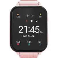 Canyon montre intelligente Alfie KW-37 PINK, 1.69" IPS, IP66, Nano-SIM, appels bidirectionnels, 16 jeux, 512MB, MP3 Study&Game
