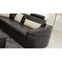 AEA Cuir Moderne Canapé Salon Canapé en cuir Meubles Canapé en U Nouveau