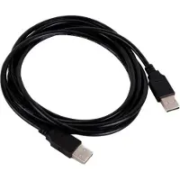 Iggual IGG318720, 2 m, USB A, USB A, USB 2.0, 0,48 Gbit/s, Noir
