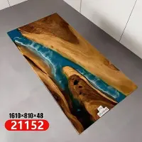 Xl Moebel Gmbh Esstisch Meer Wasser River Echtes Holz Flusstisch 161x81 Tische Epoxidharz