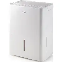 Primo PR578DH Déshumidificateur d'Air - Poignée intégrée - 12L/jour - Fonction de redémarrage et de dégivrage automatiqu - Silencieux - 70m³ - Blanc