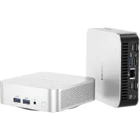 GEEKOM A6 Mini PC,AMD Desktop PC, Wi-Fi 6E Mini Computer, 16GB+1TB Windows 11 Mini Computer W-11 Pro für Home&Office, Quad-Display AMD Ryzen 7 6800U