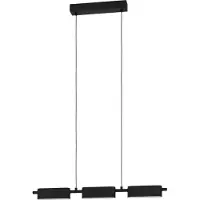 Eglo Rovira Led Aluminium Chandelier Moderne Noir