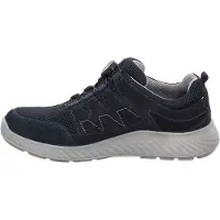 Jomos Chaussures de ville pour hommes , modèle mocassin, chaussures de sport à lacets, couleur bleue, style décontracté