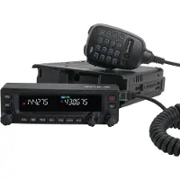 Retevis MA1 Radioamateur, 50W Transceiver avec panneau de contrôle détachable, Cross Band Repeater, 2m/70cm/FM/AM, 800 canaux