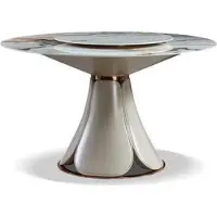 Xl Moebel Gmbh Table de salle à manger Cuir Pierre Tables Bois Luxe Meubles Design Moderne Table Salle à manger Nouveau