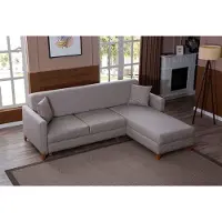 Xl Moebel Gmbh Hellgraues Stoffsofa Wohnzimmer Designer Couch Luxuriöses Ecksofa