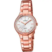 Candino Femme Montre analogique en acier inoxydable Montre Casual or rose argent D2UC4630/1