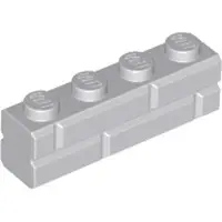LEGO 50 pièces , pièce c. 15533 en gris clair (gris bleu clair)