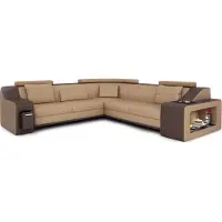 JV Möbel Salon Canapé D'angle En Forme De L Coussin
