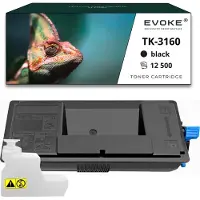 Evoke Toner pour Kyocera TK 3160 noir TK3160 ️️ ECOSYS M3145dn M3645dn P3045dn ️