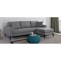 Xl Moebel Gmbh Wohnzimmer Set L-Form Grauer Sofa Polstermöbel Designe Couch Ecksofa