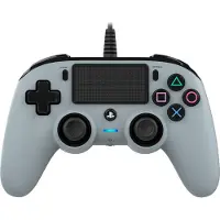 Nacon PS4 Official Manette Filaire Argent