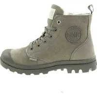 Palladium Bottines à lacets 'Pampa' gris / gris foncé