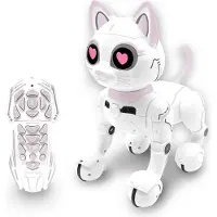 Lexibook Power Kitty My Smart Robotic Kitty Interactive Toy Rose Enfants