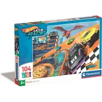Clementoni Puzzle Hot Wheels 104Stü ck