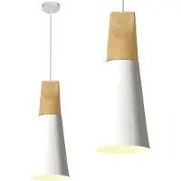 Toolight Lampe APP058-1CP Scandi B White