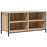 Syfax Meuble TV Chêne sonoma 100x40x50 cm Bois d'ingénierie
