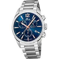 Lotus mens montre sport acier inoxydable montre bracelet Khrono argent D2UL18690/2