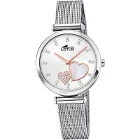 Lotus en acier inoxydable pour dames montre-bracelet argent luxe Bliss D2UL18615/1