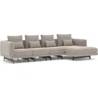 AEA Wohnzimmer Eck Garnitur Sofa Couch L-Form Polstermöbel Einrichtung