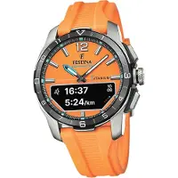 Festina silicone hommes montre bracelet orange Elegant Sport D2UF23000/7