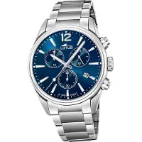 Lotus en acier inoxydable pour hommes montre bracelet argent Sport Khrono D2UL18690/1