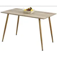 AGA Table à manger en bois 120x70 cm