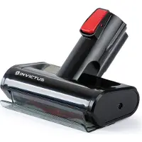 Genius Invictus X9 Mini-brosse électrique motorisée - pour un nettoyage idéal des meubles rembourrés, des tapis et des matelas