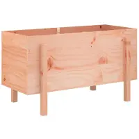 Syfax Lit surélevé de jardin 101x50x57 cm bois Douglas massif