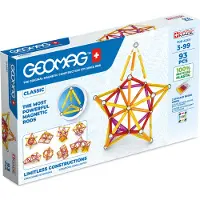 Geomag Ensemble d'aimants - Classic+ Recyclé - 93 Parties - - UneTaille - Jouets Magnétiques