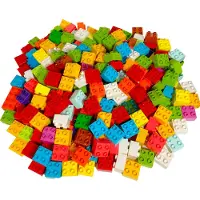 LEGO DUPLO 2x2 briques Mélange de couleurs - 3437 NOUVEAU Quantité 50x - Chaque mélange est composé individuellement
