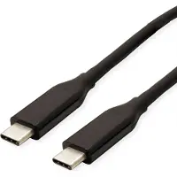 Value Câble USB4 Gen 3, Emark, C-C, ST/ST, 40Gbit/s, 100W, noir, 0,8 m