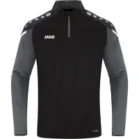 Jako Performance Ziptop Kinder schwarz/anthra light 140
